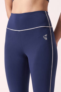 Zelocity All Day Yoga Leggings - Navy Peony — thumbnail 5
